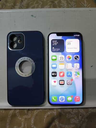 iPhone 12 5G Dual SIM PTA Waterpack 64gb 76% 100% genuine