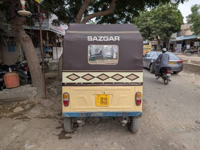 sazgar rikshaw 2018 model