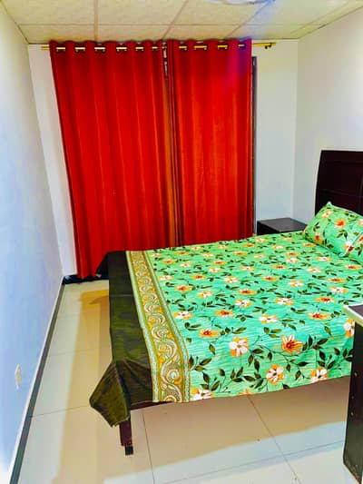 2bed family fully luxury furnished appartment available for rent in bahria town phase 4 Civic centre reasonable rent from market