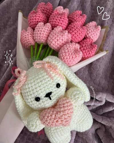 Crochet bunnies