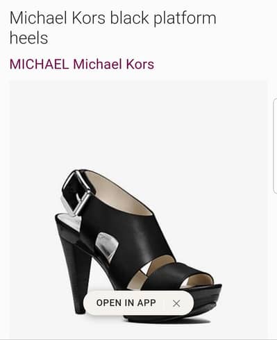 MK Michael Kors heels like Gucci Lv jammy choo farogamo