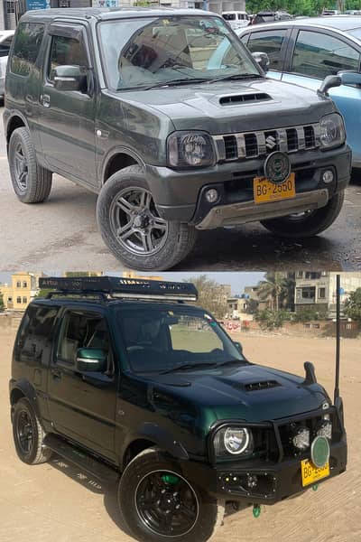 Suzuki Jimny 2011 Armor Accessories & Off-Road Upgrades