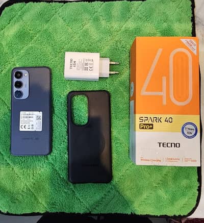 TECNO Spark 40 Pro+ | 8+8 GB + 256GB| Like New