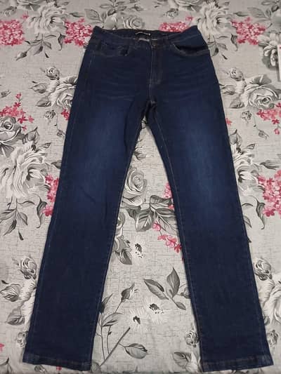 Cougar Dark Blue Jeans 30 Waist [Brand New)