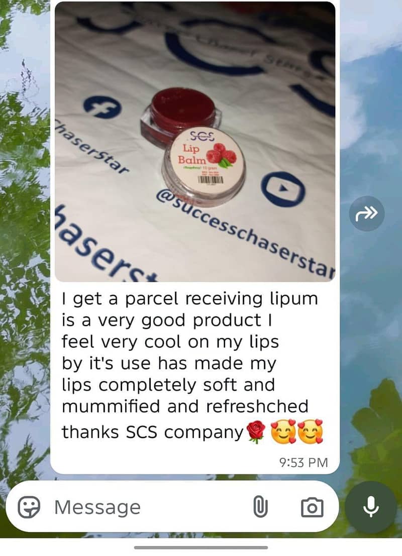 Lip Balm (Raspberry) 7