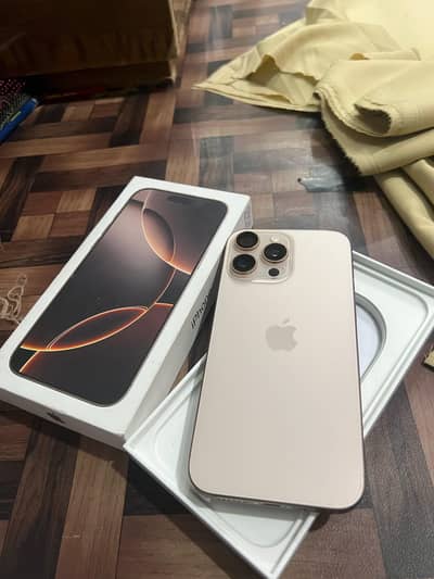 Iphone 16 pro max full box