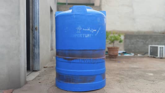 Super Tuff 200 Gallon Double Layer Water Tank- Used Good Condition