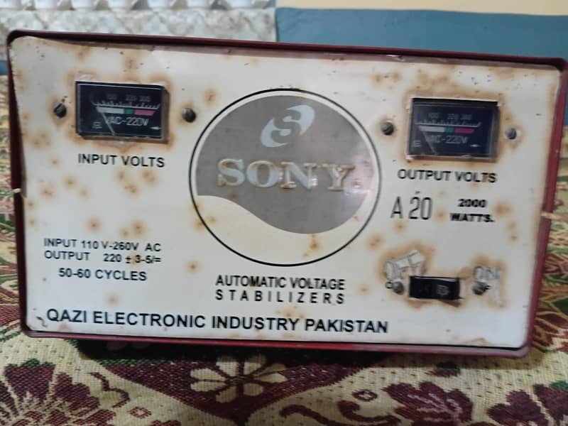 Automatic Voltage Stabilizer 2000w 2