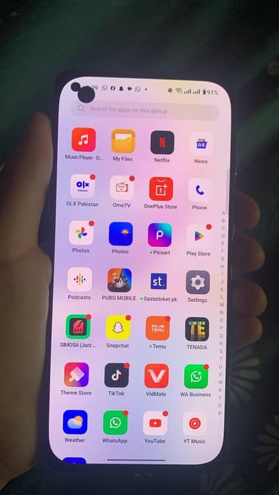 One Plus 8T 12 256 gb