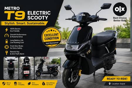 Metro T9 Sports Lithium Scooty