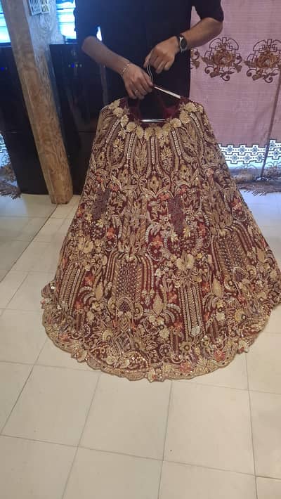 BIG OFFER Buy one get one FREE Buy Bridal Lehenga get FREE Walima Mksi
