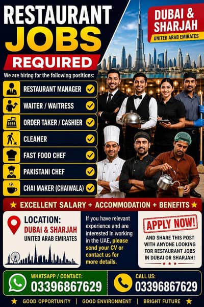 male and female jobs in dubai