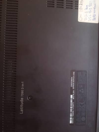 Dell 7390 2in1 i5 8gen 8gb 256gb Touch pen