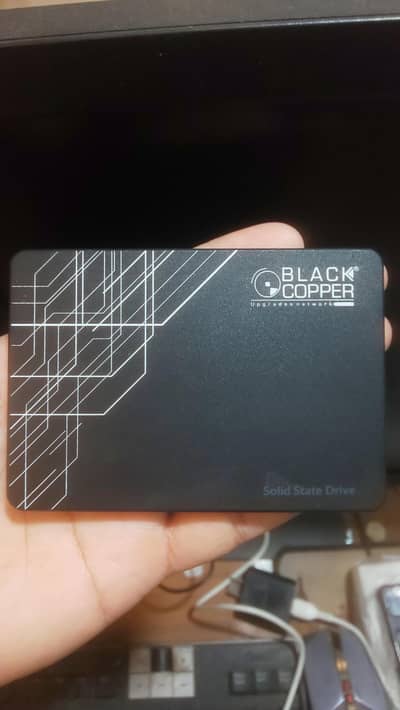 hard drive SSD 128gb black copper