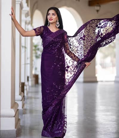 partywear saree