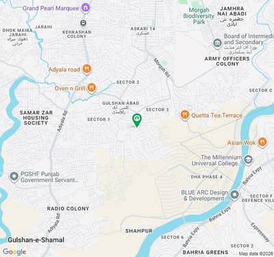 One Kanal Residential plot in Clifton Town Rawalpindi