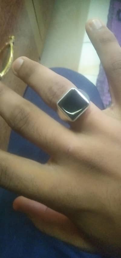 beautiful handmade silver ring