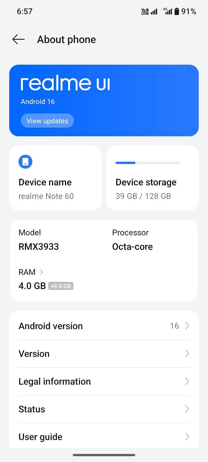 Realme Note 60 1