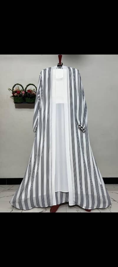 ATTACHED INER ABAYA WITH STOLL