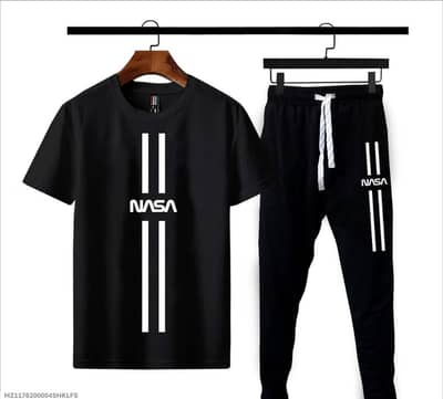 Men Nasa Printed Track Suit