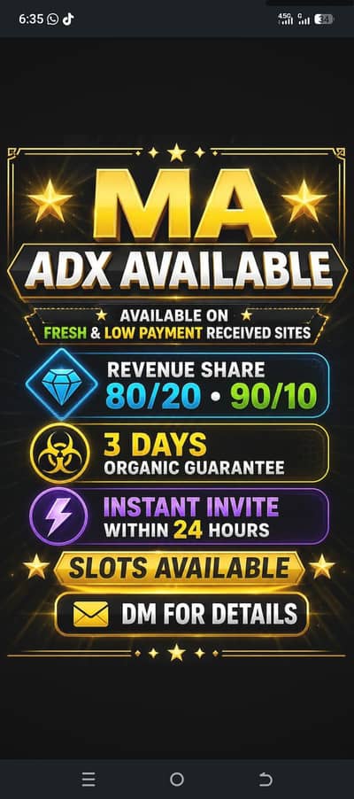 Social media Ads Running.