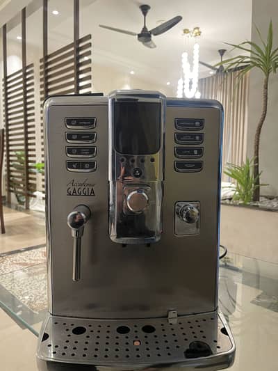 Gaggia Accademia Super Automatic Coffee Machine – without milk carafe