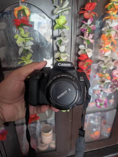 Canon EOS 2000D DSLR Camera Condition 10/10