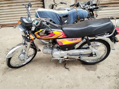Honda CD 70 first owner full geniun