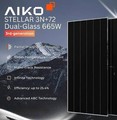 Aiko Solar Panels 665w For sale