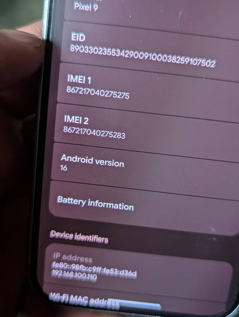 Google Pixel 9 6