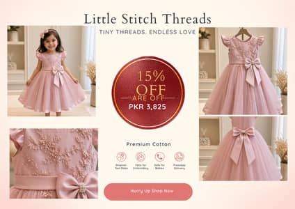 Little Stitch Threads – Premium Baby Girls Dresses |