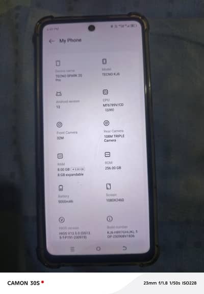 Tecno CAMON 20 Pro
