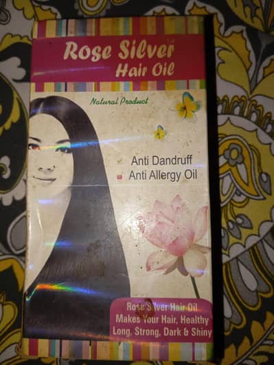 Rose Silver Hair Oil