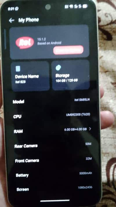 Itel S25