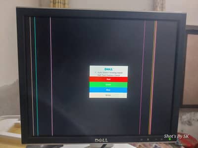 Dell 17Inch Monitor With Lines