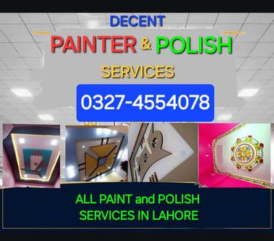 Decent Painter and Furniture Polish Services