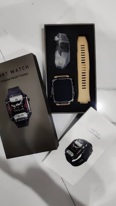 Military/Gym Smart Watch for Men, 1.85'' Outdoor Sports Smartwatch