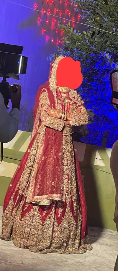 BARAT BRIDAL LEHNGA FULL HANDMADE