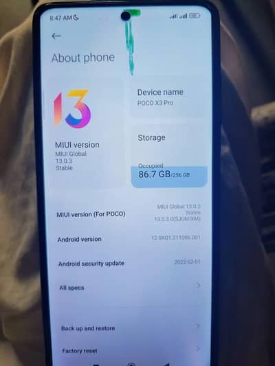 Xiaomi Poco X3 Pro