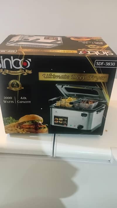 imported sinbo fryer