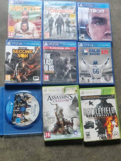 ps4 CD and Xbox 360
