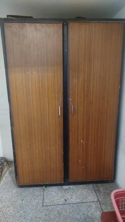 2 door wooden almari for sale