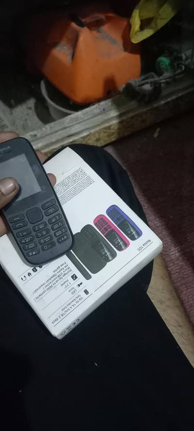 my nokia 105 box charjer pta aprov