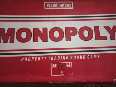 2-3 times used Monopoly game