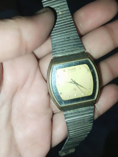 Original Vintage Rado Swiss Watch 50 Years Old Collector Item