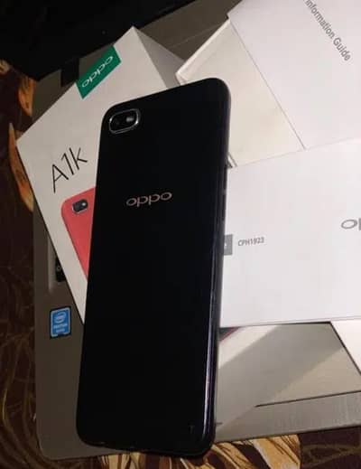 OPPO A1k dual SIM pta approved with Box All ok phone