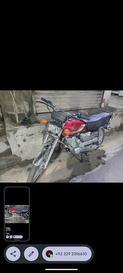 Honda Cg125 special edition model 26