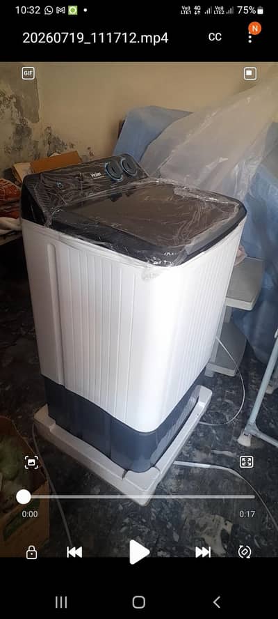 Haier brand new washing machine