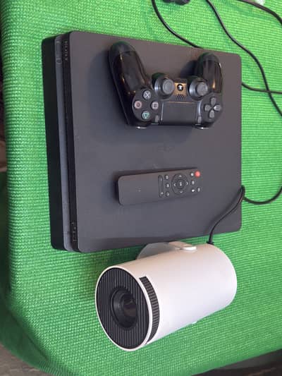 PS4 and Projector