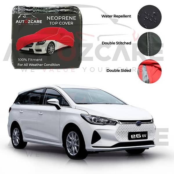 BYD E6 Neoprene Top Cover - Model 2021-2026